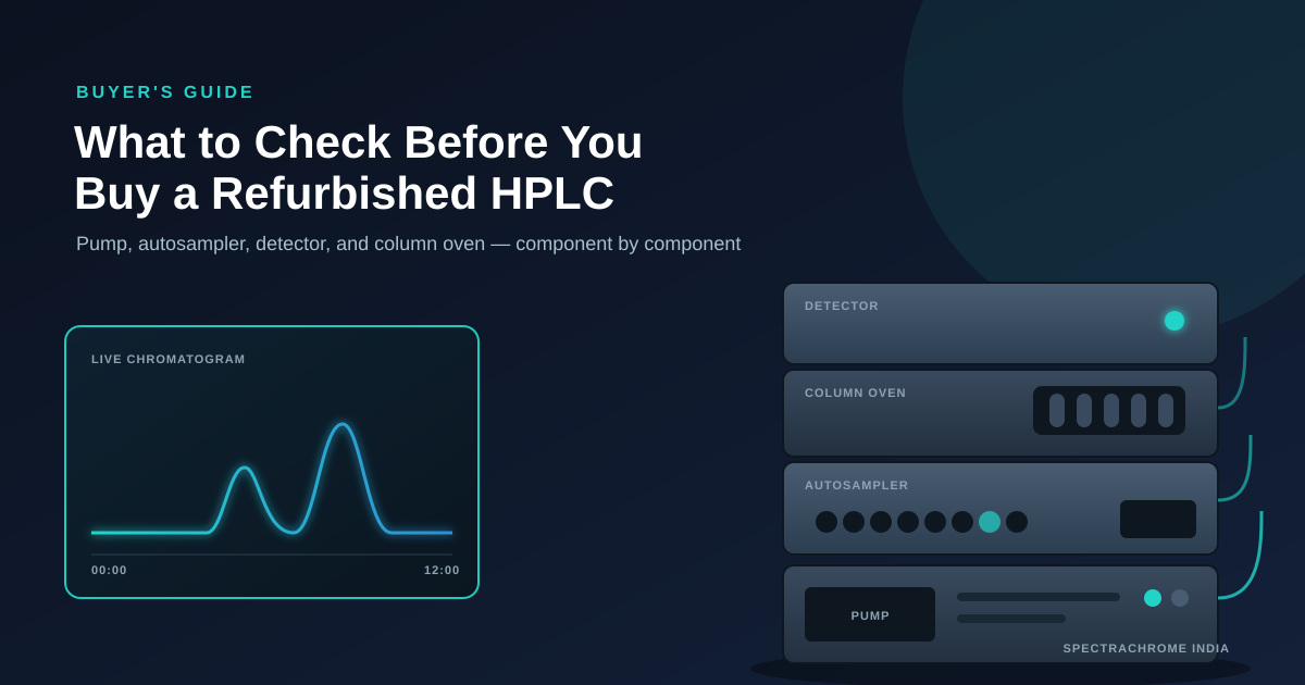 What to Check Before You Buy a Refurbished HPLC System