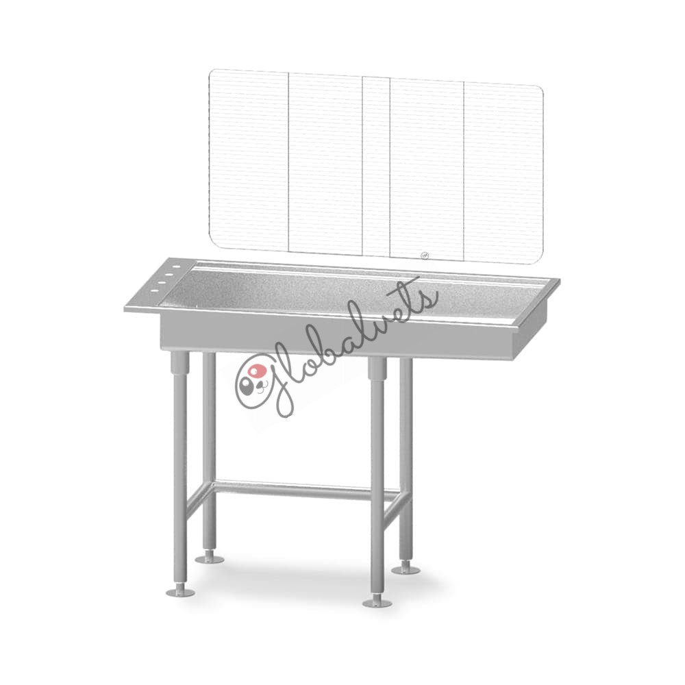 Economy Stainless Steel 6″ Deep Wet Table