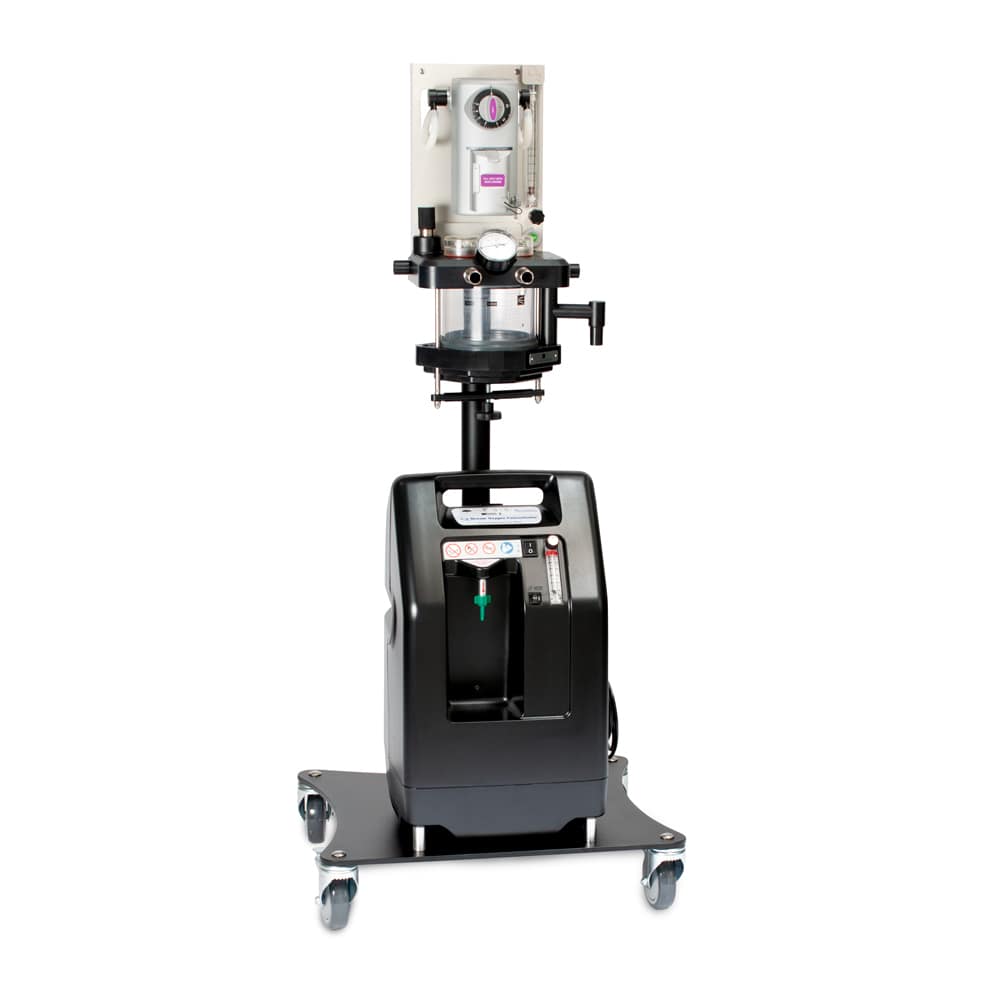 Moduflex Access2 Veterinary Anesthesia Machine with integrated concentrator