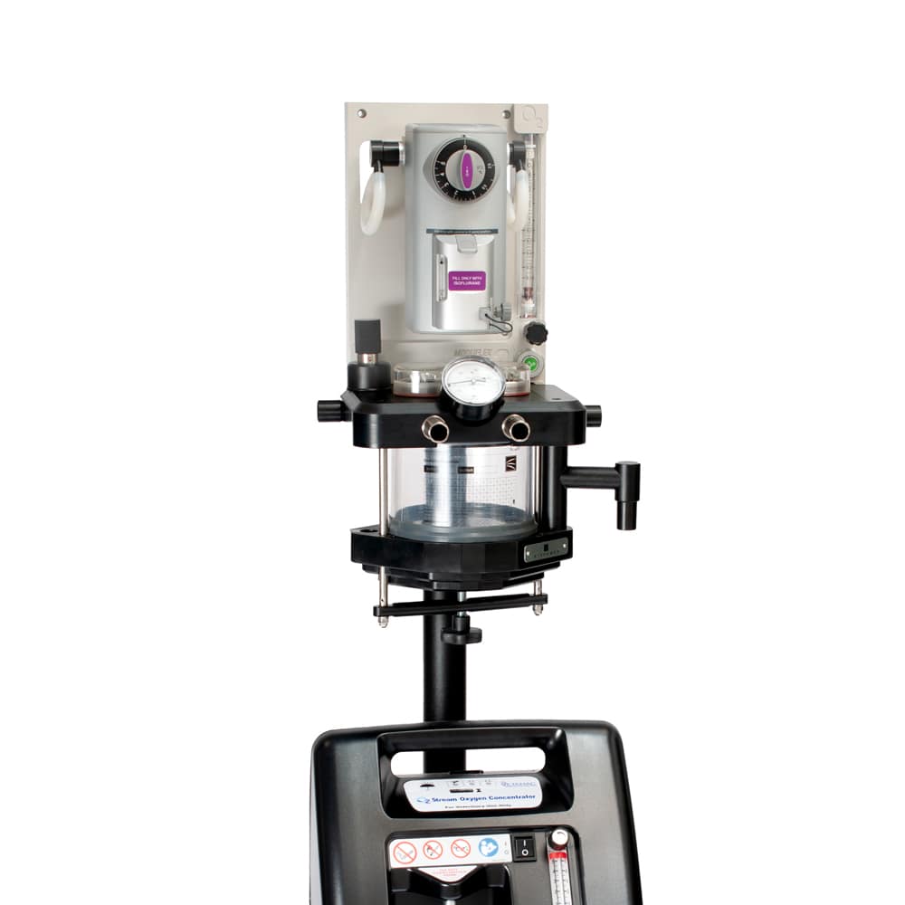 Moduflex Access2 Veterinary Anesthesia Machine with integrated concentrator