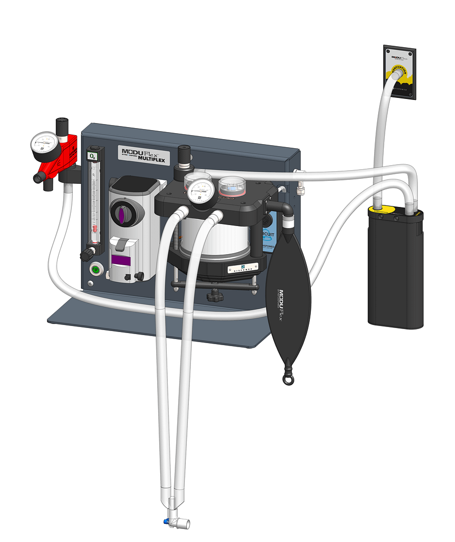 Moduflex Multiflex Veterinary Anesthesia Machine
