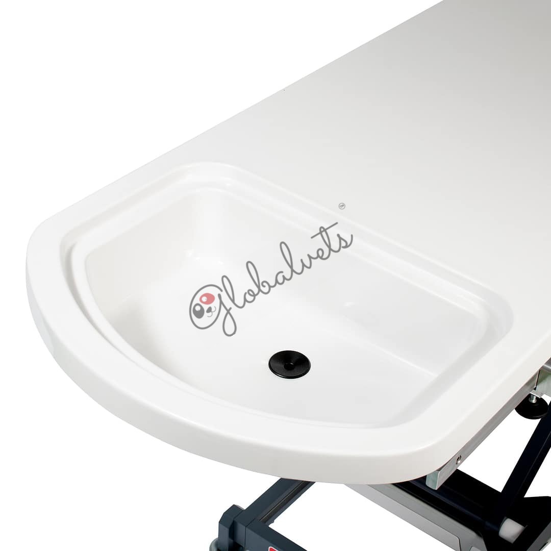 Scissor Table with Fiberglass Dental Top
