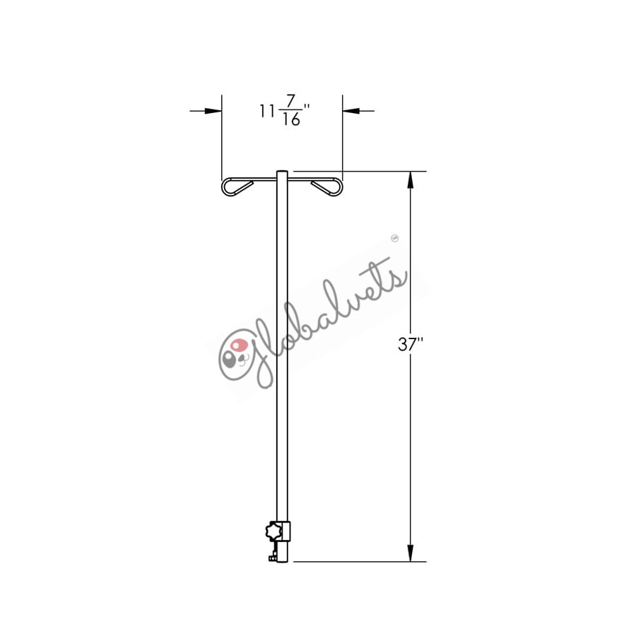 Vet-Tables I.V. Pole