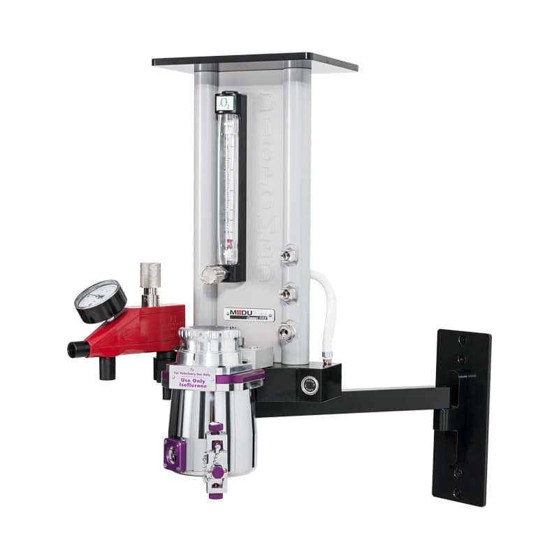 Wall-Mount Moduflex NRB Veterinary Anesthesia Machine