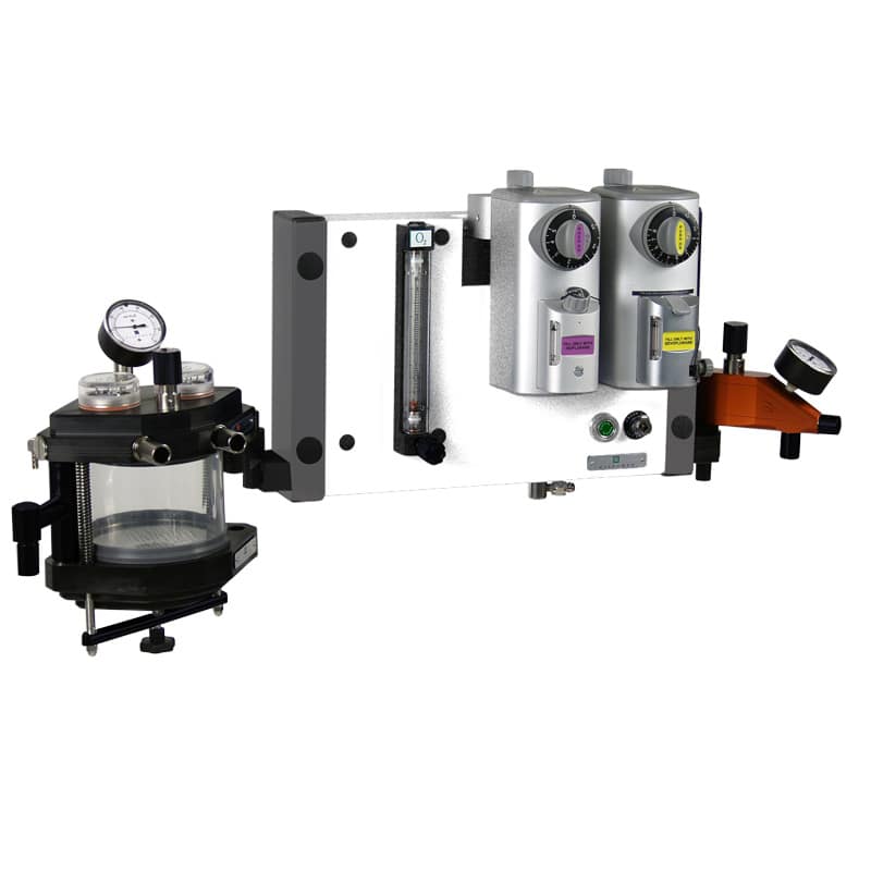 Wall-mount Moduflex Optimax Veterinary Anesthesia Machine